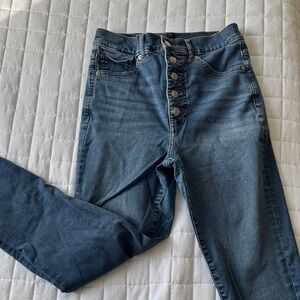 Express Women's Classic Blue Skinny Jeans